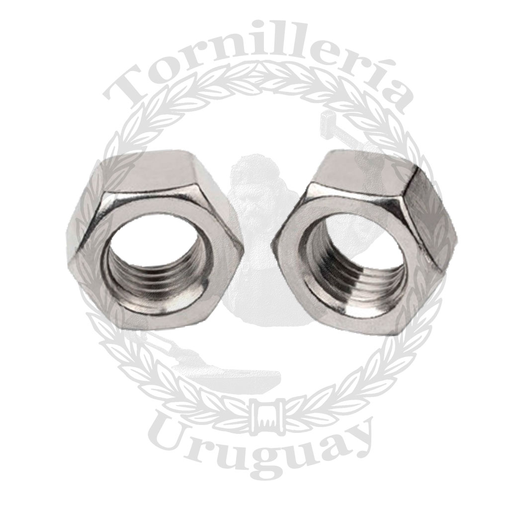 Tuerca acero inox. UNC 3/16"