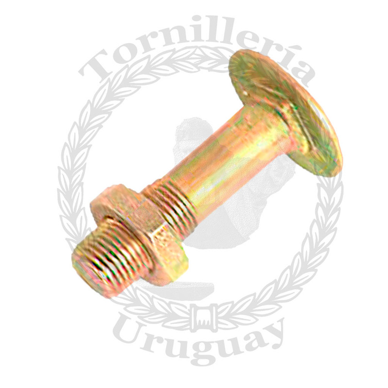 Bulón para madera de bronce 6 x 50 mm