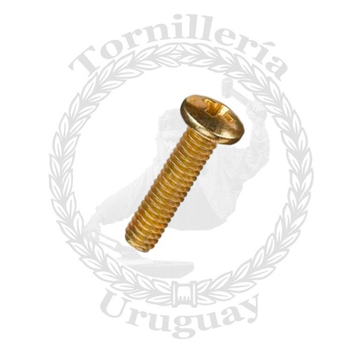 [135*6010] Tornillo para metal cabeza cilíndrica Phillips 6-1.0x10