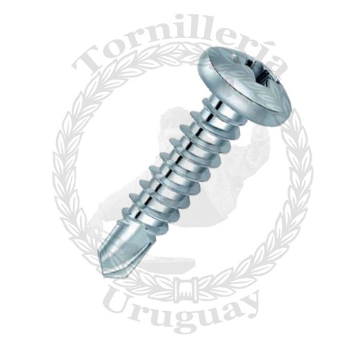 [440*4213] Tornillo punta mecha cabeza Binding 4.2x13