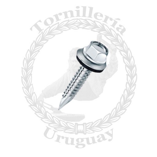[450*6425] Tornillo punta mecha TIPO 17 hexagonal 6.3x125