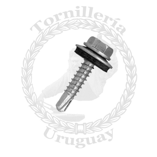 [471*5519] Tornillo punta mecha hexagonal completo 5.5x19