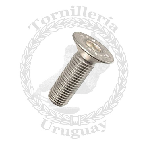 [623*0816] Allen cabeza fresada acero inox. MA  8 x 1.25 x 16